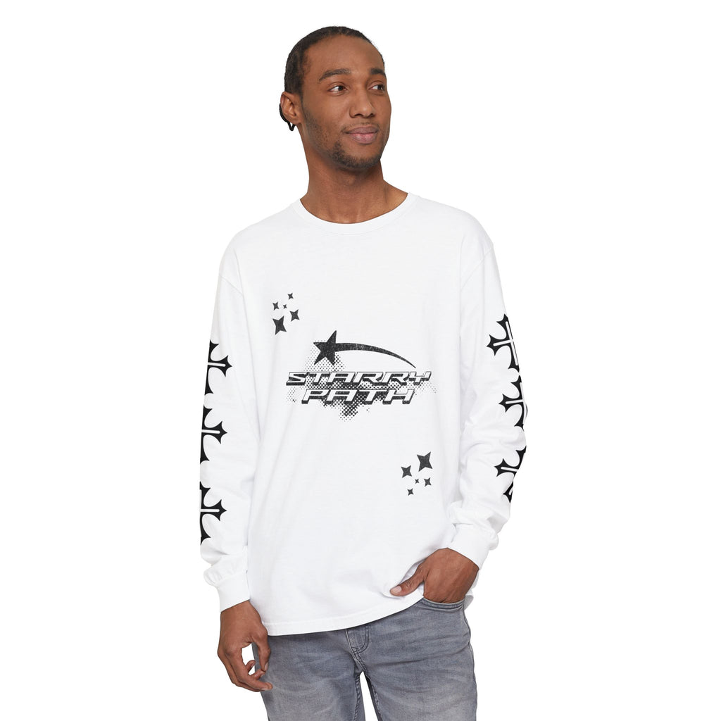 Starry path long sleeve shirt