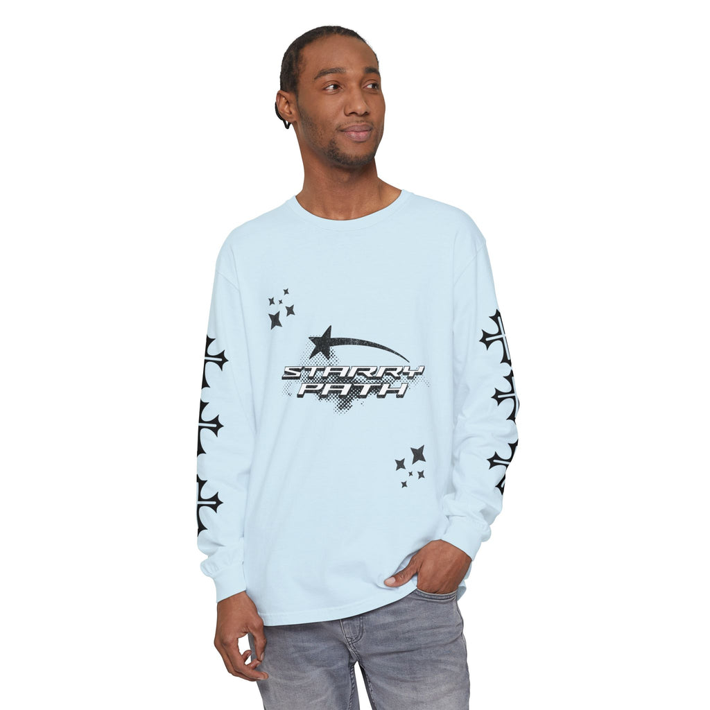 Starry path long sleeve shirt