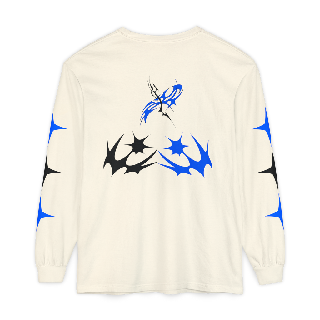 STARRY BLUE Long Sleeve Shirt Ivory