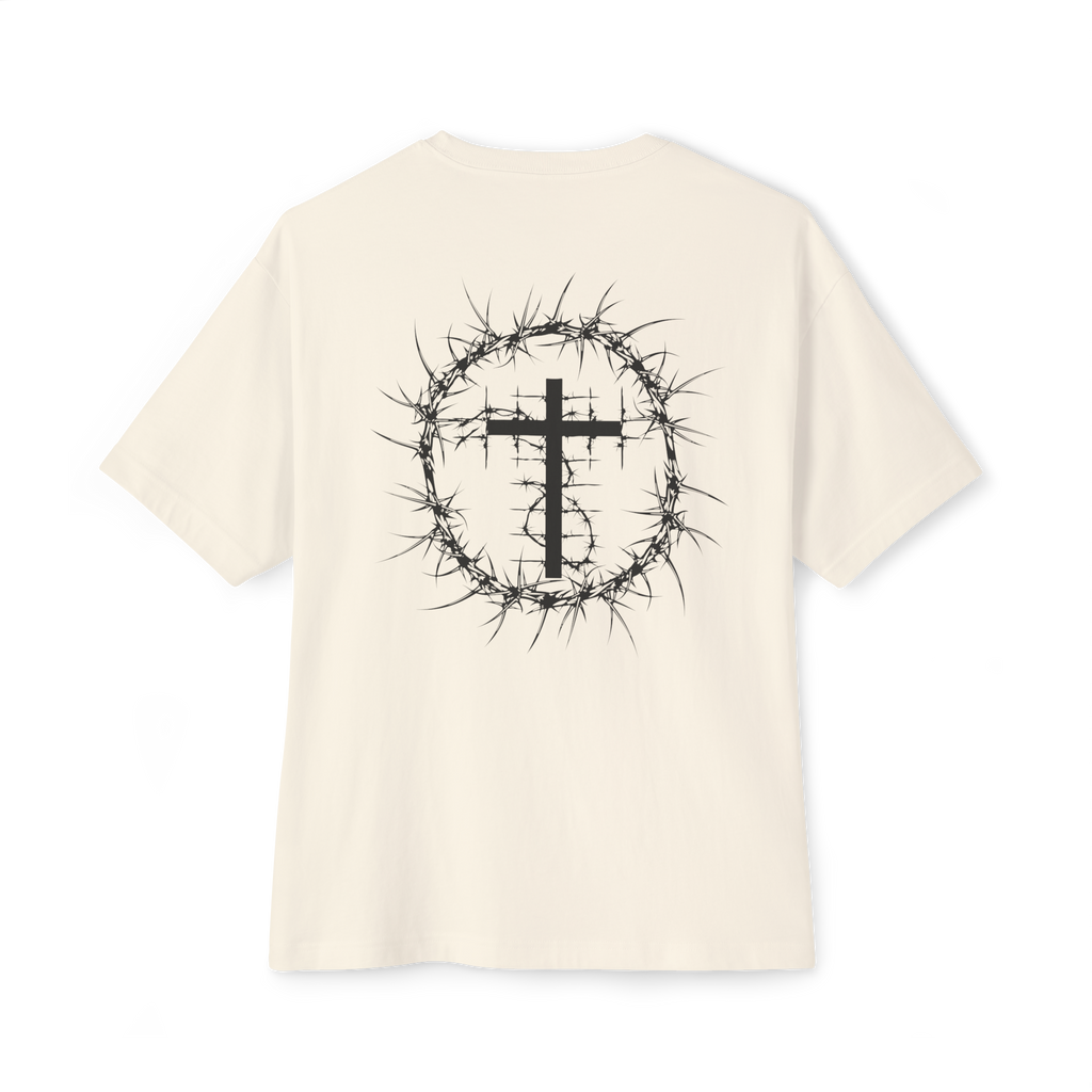 ROMANS 5:3-5 Short Sleeve Shirt Natural