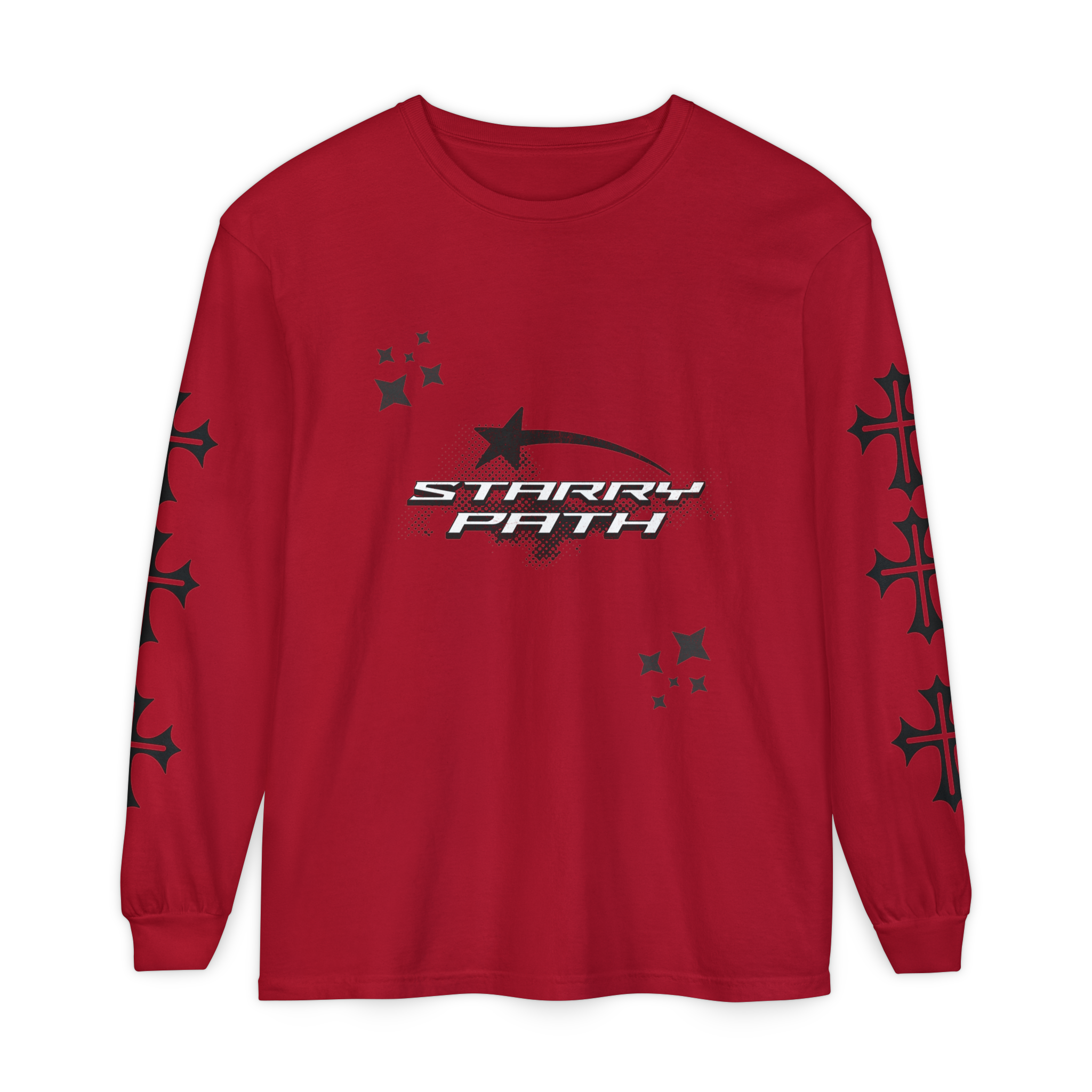 STARRY PATH Long Sleeve Red