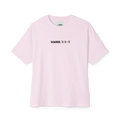 ROMANS 5:3-5 Short Sleeve Shirt Soft Pink
